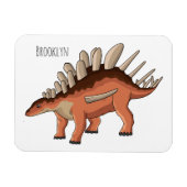 Magnet Flexible Illustration de Kentrosaurus (Horizontal)