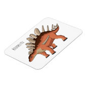 Magnet Flexible Illustration de Kentrosaurus (Côté Gauche)
