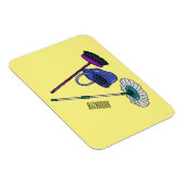 Magnet Flexible Illustration de la bande dessinée Broom & mop (Côté Droit)