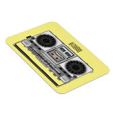 Magnet Flexible Illustration de la bande dessinée radio (Côté Droit)