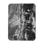 Magnet Flexible Illustration de la bataille de Gettysburg (Vertical)