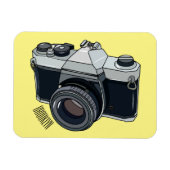 Magnet Flexible Illustration de la caméra (Horizontal)