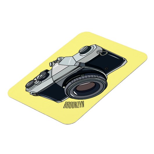 Magnet Flexible Illustration de la caméra (Côté Gauche)