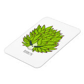 Magnet Flexible Illustration de la feuille de limon (Côté Gauche)