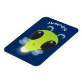 Magnet Flexible Illustration de la luciole vert mou (Côté Gauche)