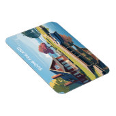 Magnet Flexible Illustration de la nature finlandaise (Côté Droit)