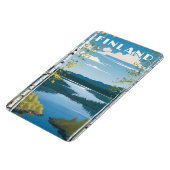 Magnet Flexible Illustration de la nature finlandaise (Côté Gauche)