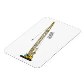 Magnet Flexible Illustration de la pelle à dragons (Côté Gauche)