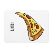 Magnet Flexible Illustration de la pizza (Horizontal)