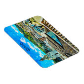 Magnet Flexible Illustration de la ville de Quito Ecuador (Côté Droit)