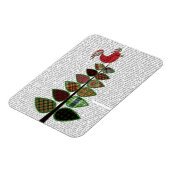 Magnet Flexible Illustration de l'arbre de Tartan (Côté Gauche)