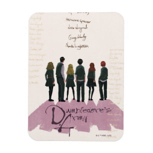 Magnet Flexible Illustration de l'armée de Dumbledore