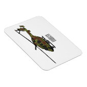 Magnet Flexible Illustration de l'hélicoptère de l'armée (Côté Droit)