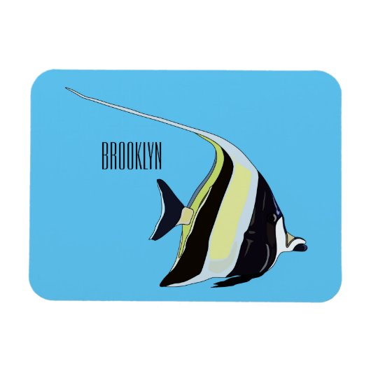 Magnet Flexible Illustration de l'idole mauresque (Horizontal)