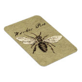 Magnet Flexible Illustration de l'insecte abeille du travailleur (Côté Droit)