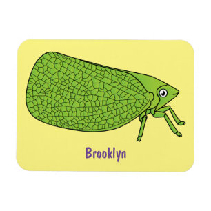 Magnet Flexible Illustration de l'insecte de la trémie verte mûre