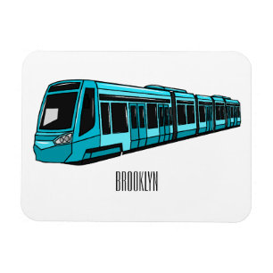 Magnet Flexible Illustration de locomotive électrique