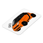 Magnet Flexible Illustration de micro-voiture (Côté Gauche)