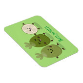 Magnet Flexible Illustration de mignonne guava feijoa (Côté Droit)