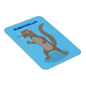 Magnet Flexible Illustration de mignonne mangouste (Côté Droit)