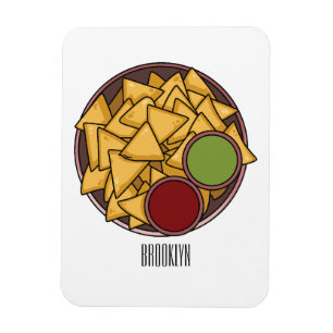 Magnet Flexible Illustration de Nachos
