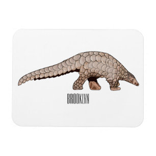 Magnet Flexible Illustration de Pangolin