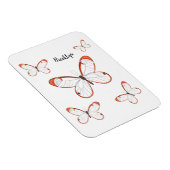Magnet Flexible Illustration de papillon en verre (Côté Droit)