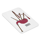 Magnet Flexible Illustration de pipes (Côté Droit)