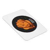 Magnet Flexible Illustration de poulet rôti (Côté Droit)