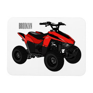 Magnet Flexible Illustration de Quad bike atv