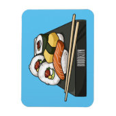 Magnet Flexible Illustration de sushi (Vertical)