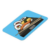 Magnet Flexible Illustration de sushi (Côté Gauche)