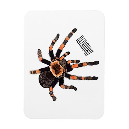 Magnet Flexible Illustration de Tarantula (Vertical)
