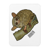 Magnet Flexible Illustration de Tarsier (Vertical)