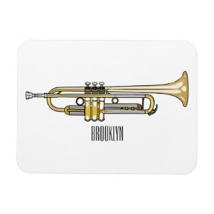 Magnet Flexible Illustration de trompette