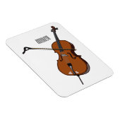 Magnet Flexible Illustration de violoncelle (Côté Droit)