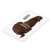Magnet Flexible Illustration de Walrus (Côté Gauche)