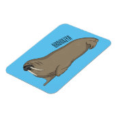 Magnet Flexible Illustration de Walrus (Côté Gauche)