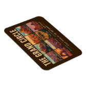 Magnet Flexible Illustration des parcs nationaux et des monuments (Côté Droit)