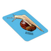 Magnet Flexible Illustration d'escargot (Côté Droit)