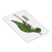 Magnet Flexible Illustration du caméléon de Jackson (Côté Droit)