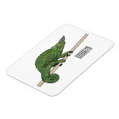 Magnet Flexible Illustration du caméléon de Jackson (Côté Gauche)
