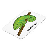 Magnet Flexible Illustration du caméléon de la parson (Côté Gauche)