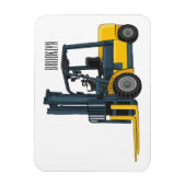 Magnet Flexible Illustration du chariot élévateur (Vertical)