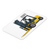 Magnet Flexible Illustration du chariot élévateur (Côté Gauche)