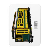 Magnet Flexible Illustration du chariot Mata (Vertical)