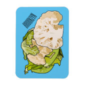 Magnet Flexible Illustration du chou-fleur (Vertical)