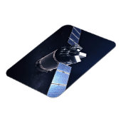 Magnet Flexible Illustration Du Dragon Xl Spacecraft. (Côté Gauche)