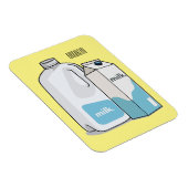 Magnet Flexible Illustration du lait (Côté Droit)