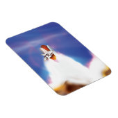 Magnet Flexible Illustration du lancement de la navette spatiale (Côté Droit)